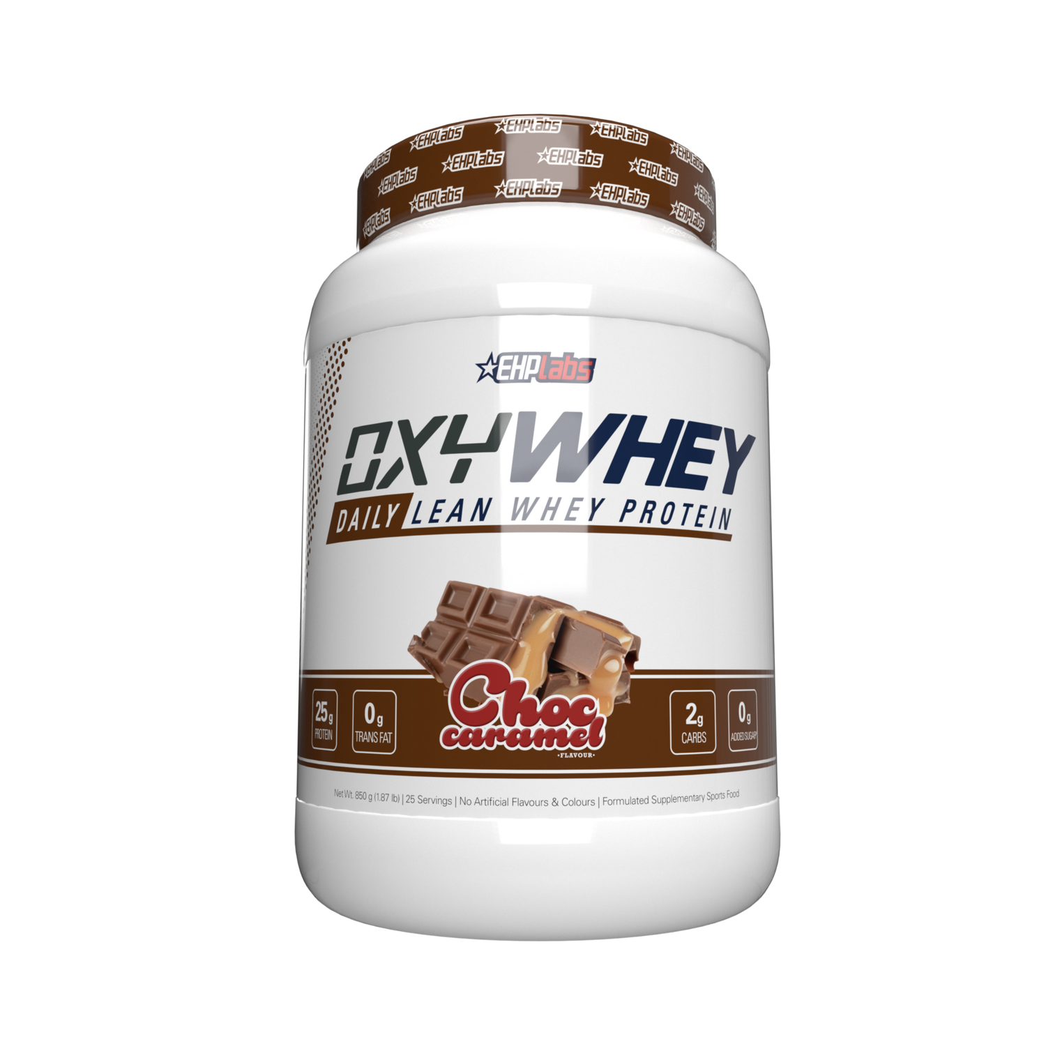 EHP Labs Oxywhey 2lb, flavour: Choc Caramel