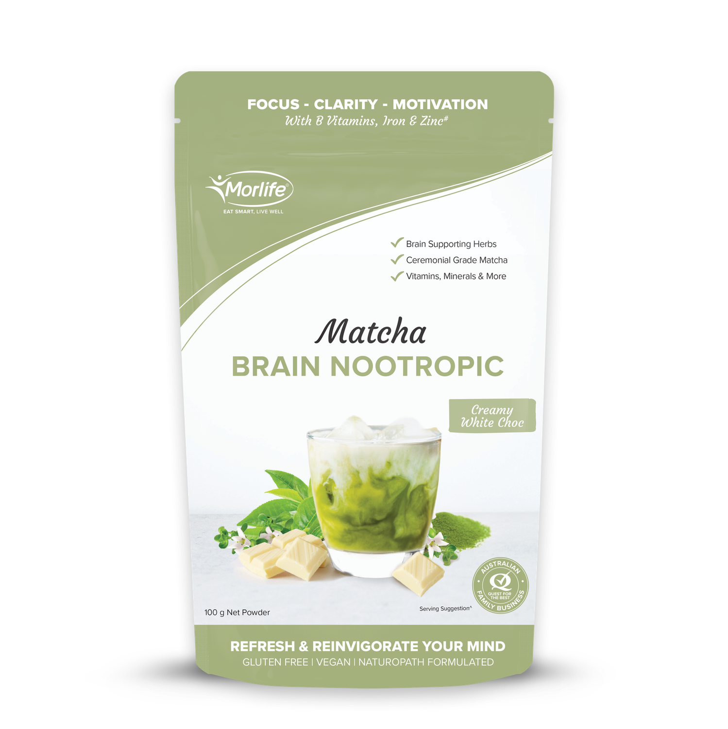 Morlife Matcha Brain Nootropic