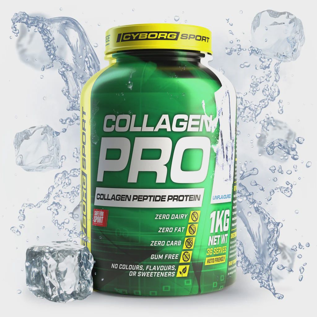 Cyborg Collagen PRO, Size: 1KG, flavour: Unflavoured