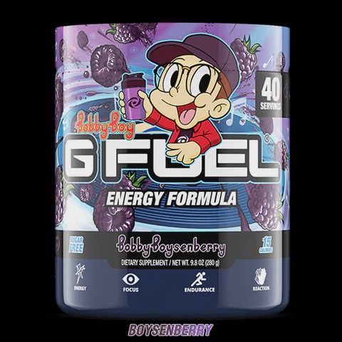 GFUEL Energy Formula, Flavours: Bobby Boysenberry