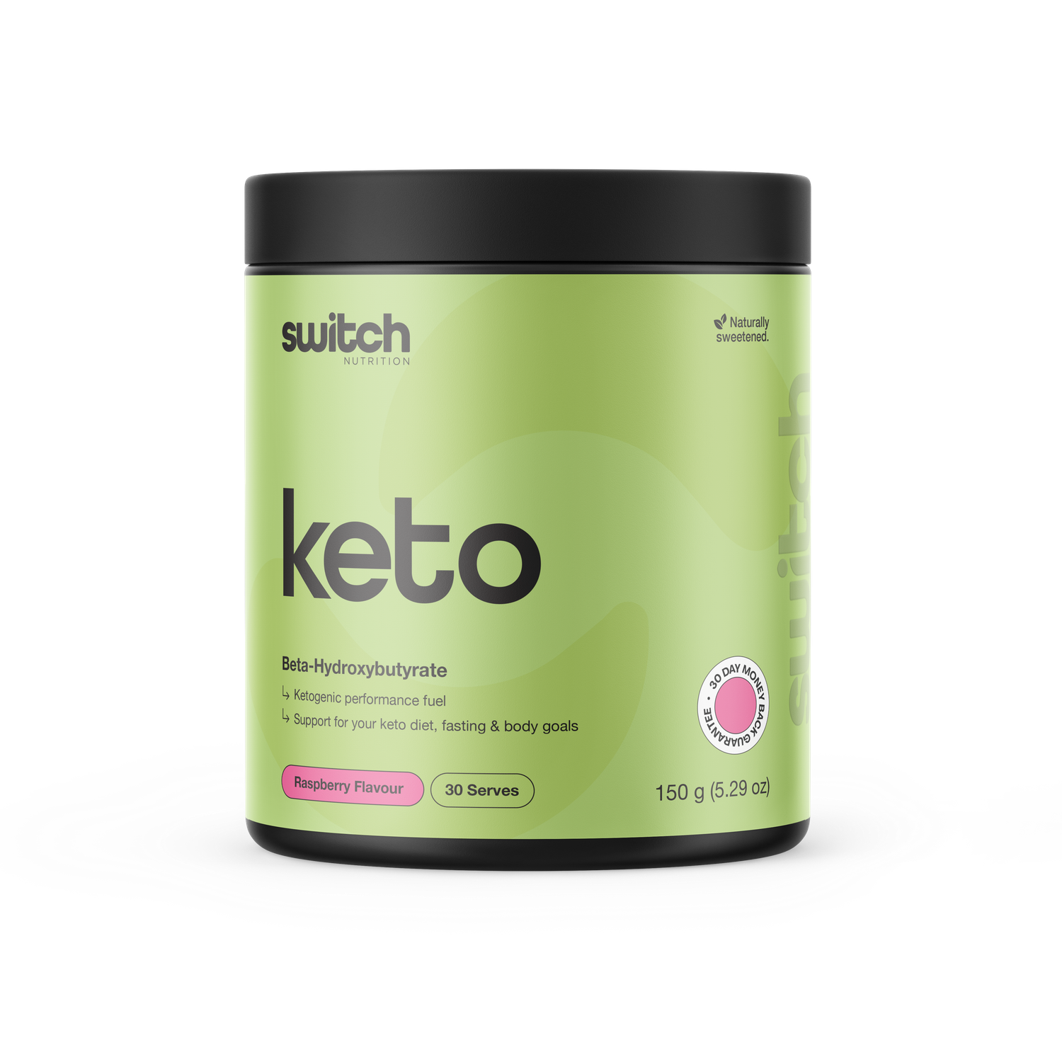 Keto Switch, Flavours: Raspberry, Size: 30 serves