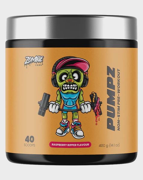 Zombie Pumpz Non-Stim Pre, Flavours: Raspberry Ripper