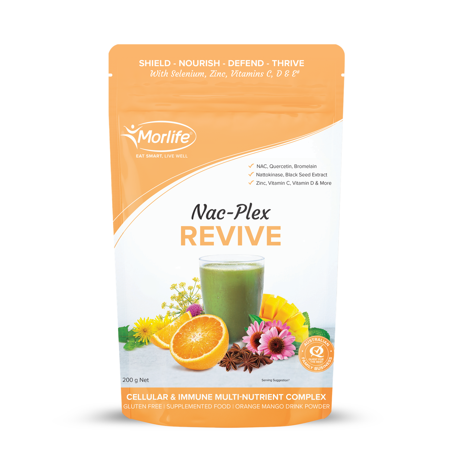 Morlife NAC-PLEX REVIVE, Size: 200g