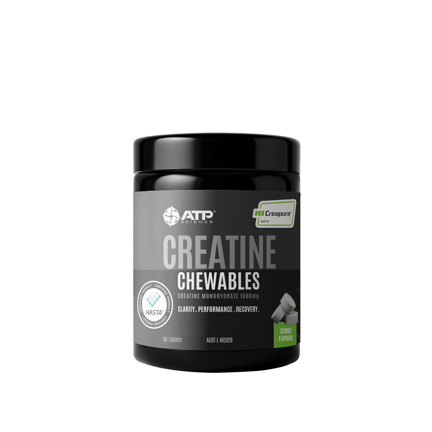 ATP Creatine Creapure® Chewables_HASTA, Flavours: Citrus