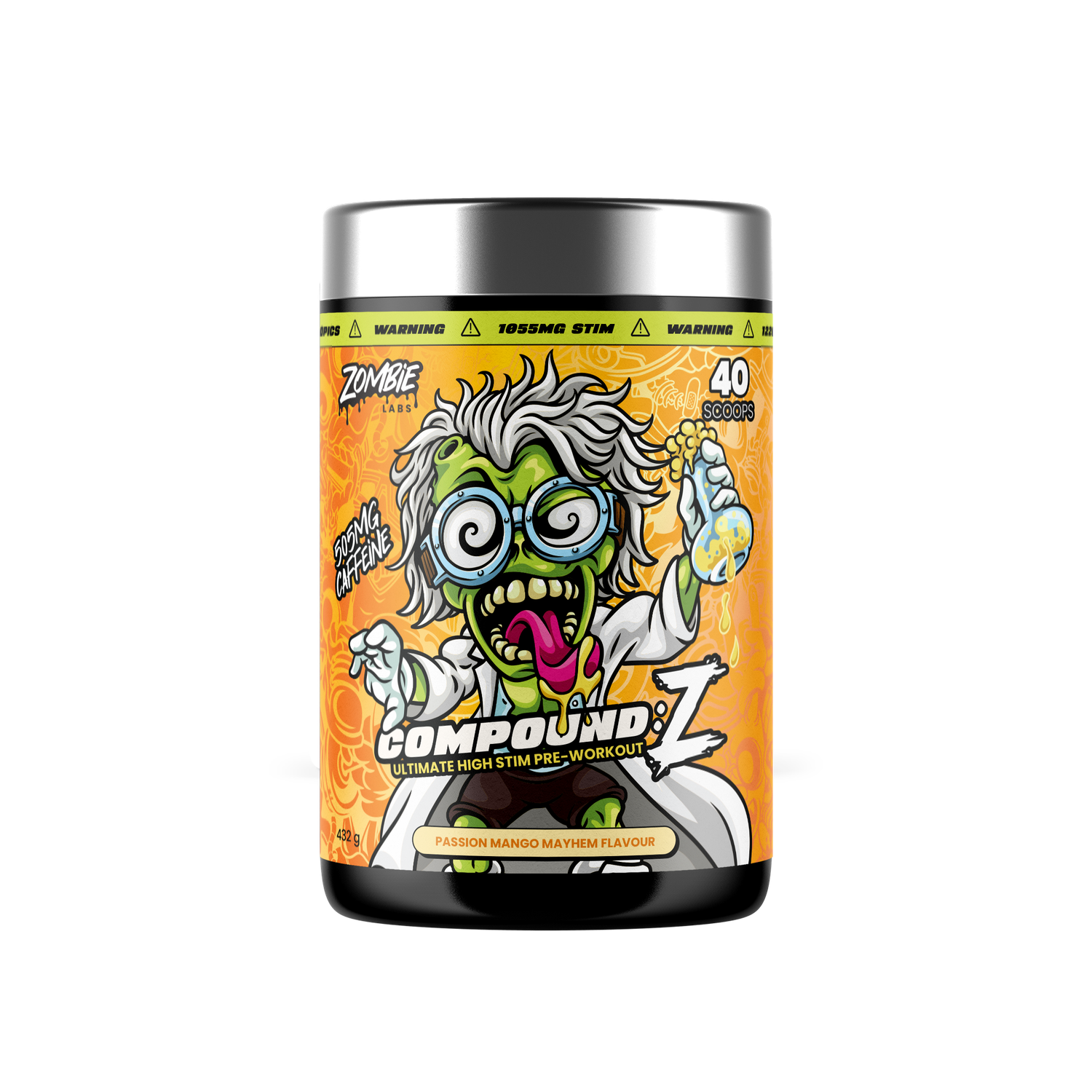 Zombie Labs Compound Z, Flavours: Passion Mango Mayhem