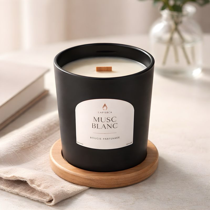 Bougie Parfumée - Musc blanc