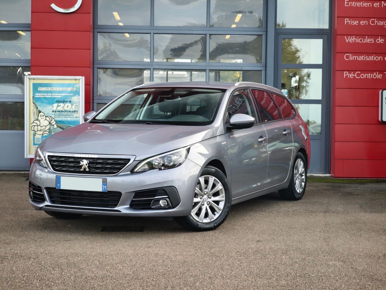 PEUGEOT 308 SW (BREAK) STYLE 1.2 TURBO BVM  ( 2020 - 42000KMS - 10950€ )