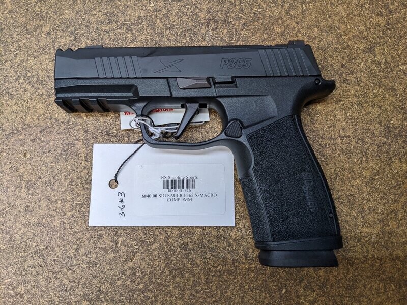 SIG SAUER P365 X-MACRO COMP 9MM