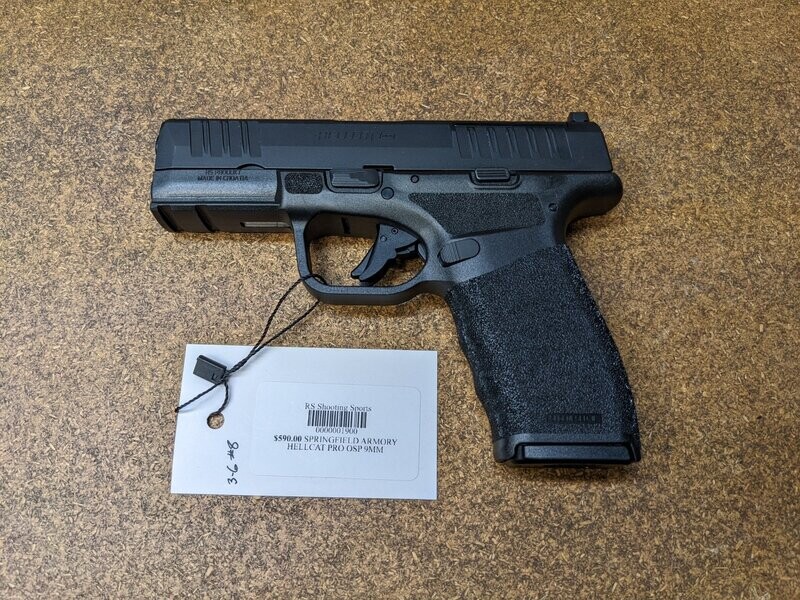 SPRINGFIELD ARMORY HELLCAT PRO OSP 9MM