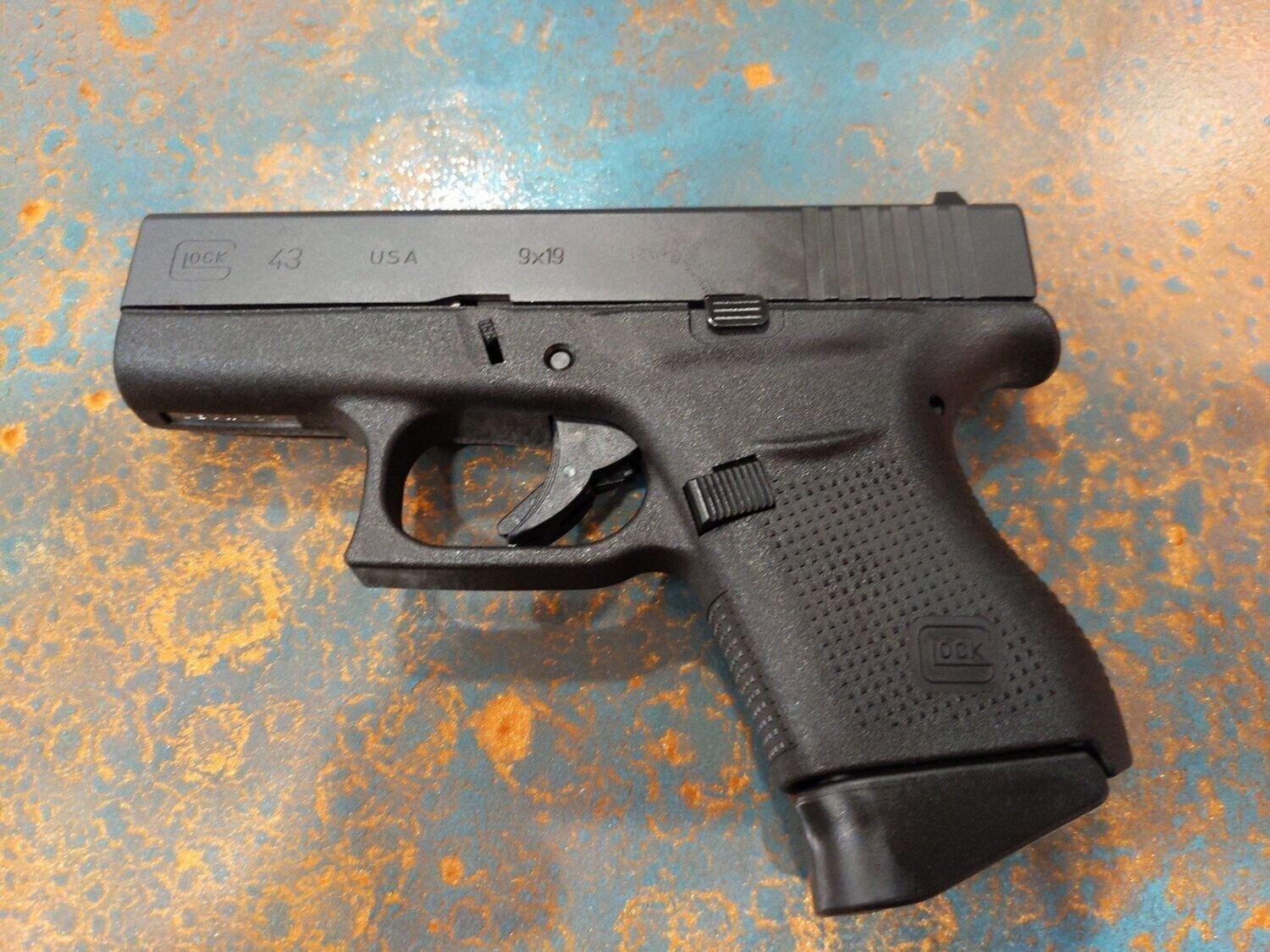 Glock 43 Subcompact Semi-Auto Pistol - Black