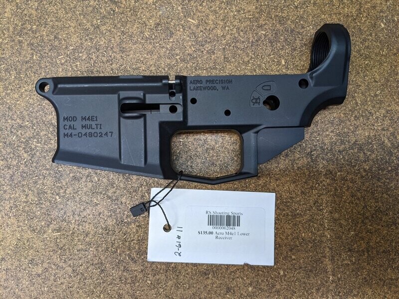 Aero M4e1 Lower Receiver