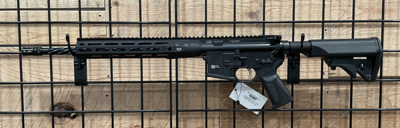 LWRC, Direct Impingement Rifle, Semi-automatic Rifle, 223 Rem/556NATO, 16.1" Cold Hammer Forged Spiral Fluted Barrel, 1:7 Twist, Black Finish