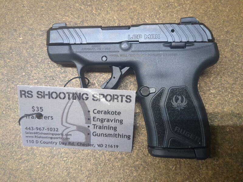 RUGER LCP MAX 380 ACP