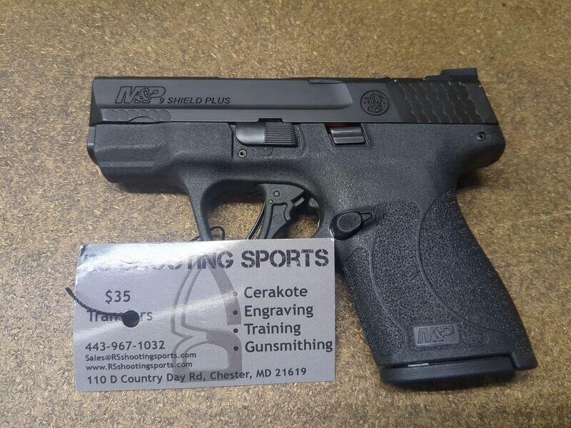 SMITH AND WESSON M&P9 SHIELD PLUS 9MM