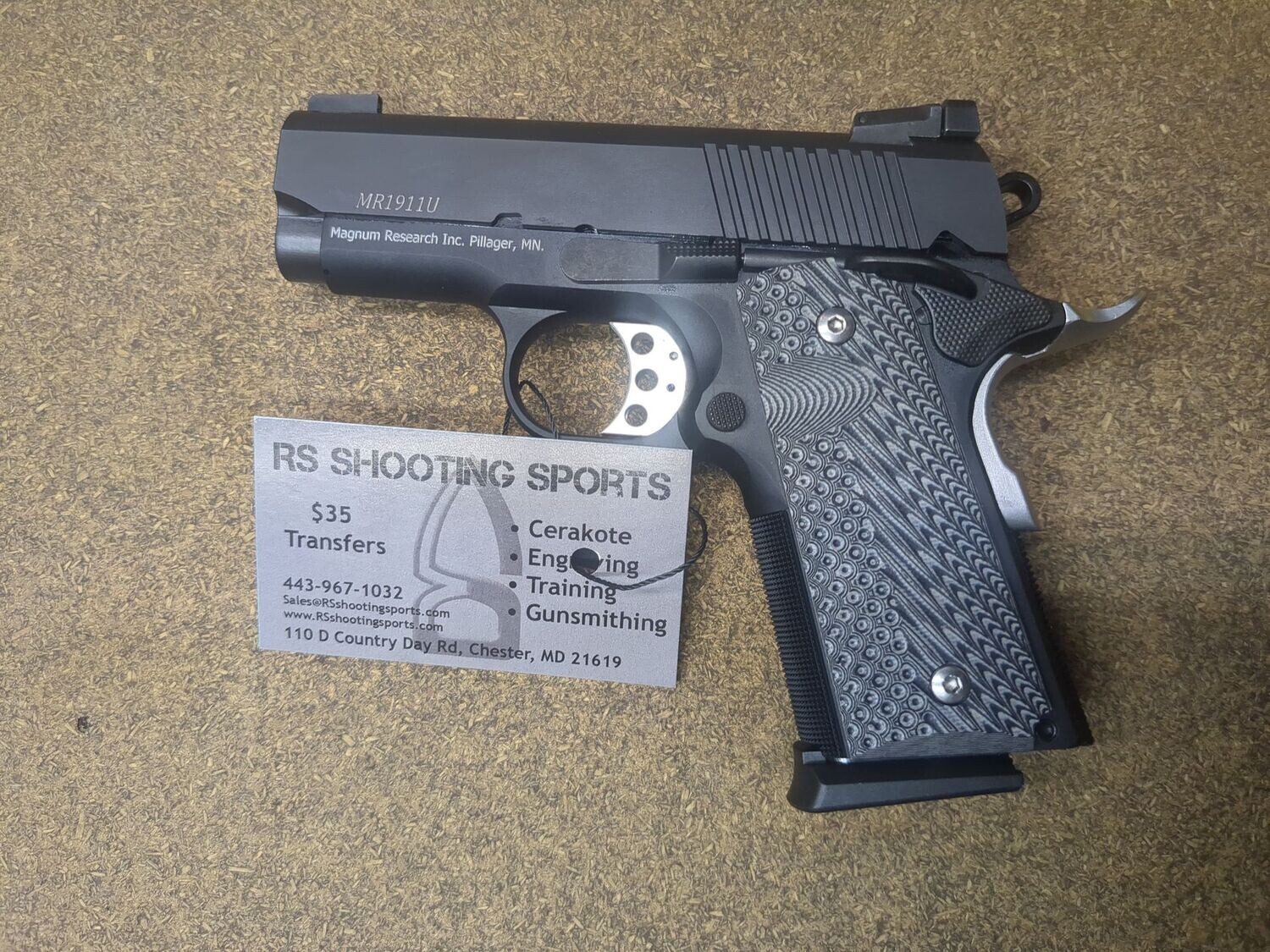 Magnum Research DE1911U Desert Eagle 1911 Undercover 45 ACP