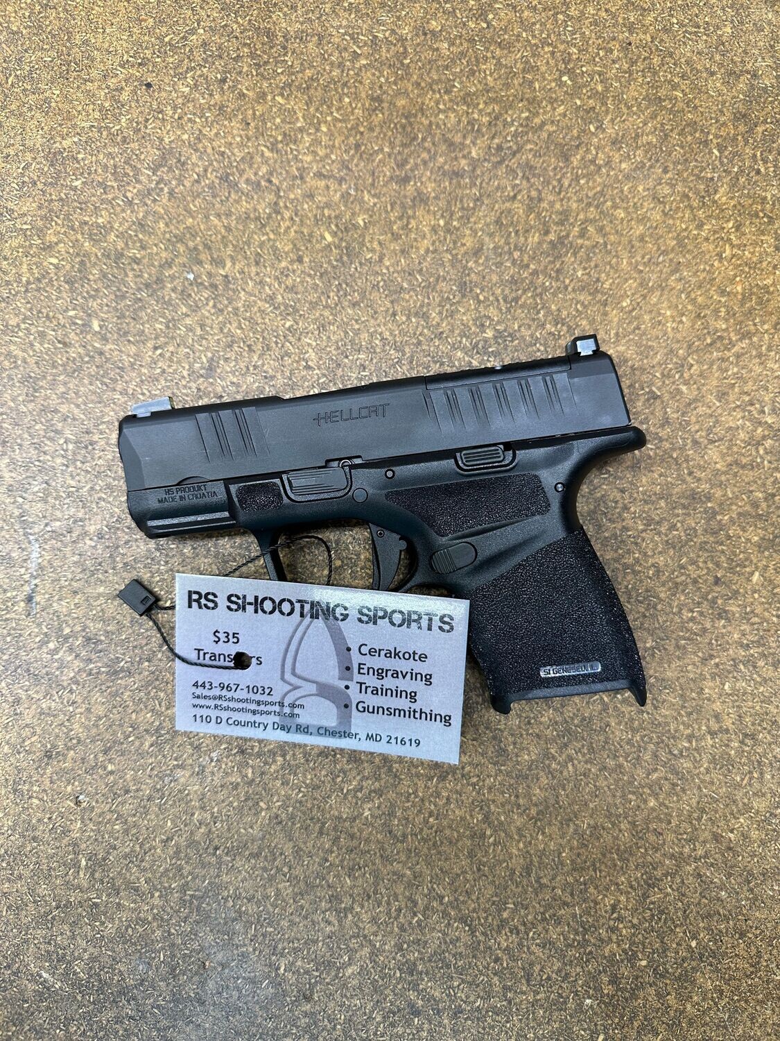 Sprgfld Hellcat Osp 9mm 3 Blk 13rd