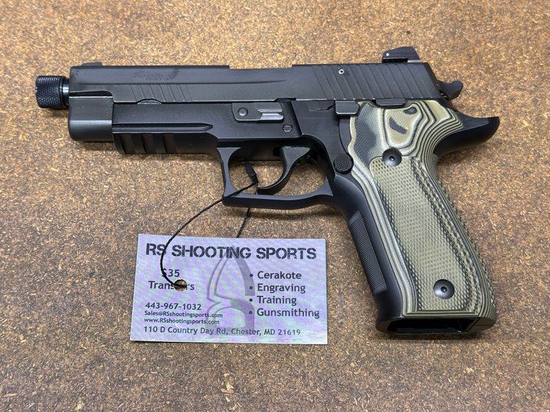 USED - Sig Sauer P226 Elite w/8 Mags & Threaded Barrel