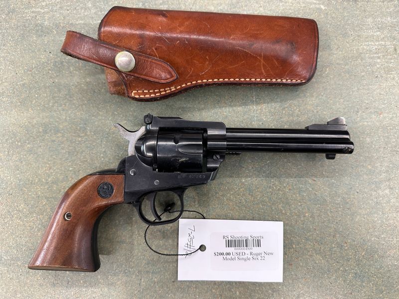USED - Ruger New Model Single Six 22