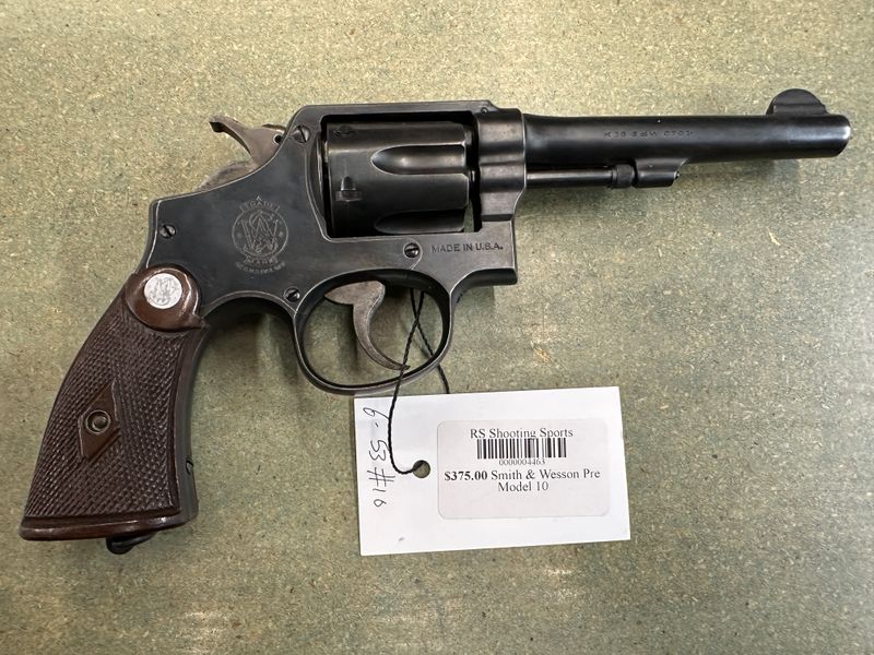 Smith & Wesson Pre Model 10