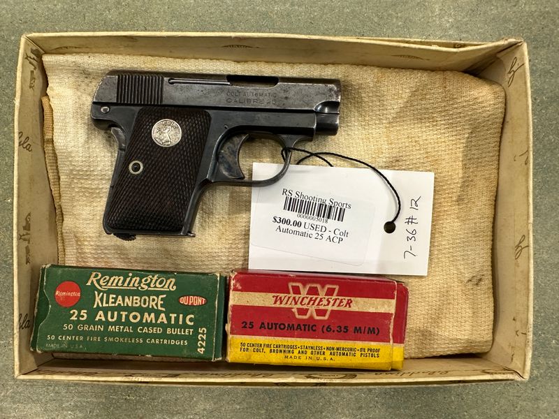 USED - Colt Automatic 25 ACP