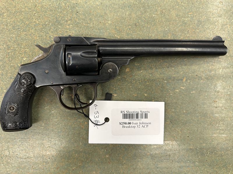 Iver Johnson Breaktop 32 ACP