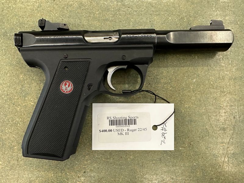 USED - Ruger 22/45 MK III