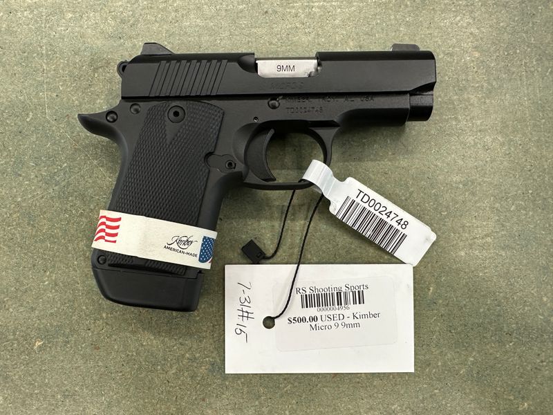 USED - Kimber Micro 9 9mm