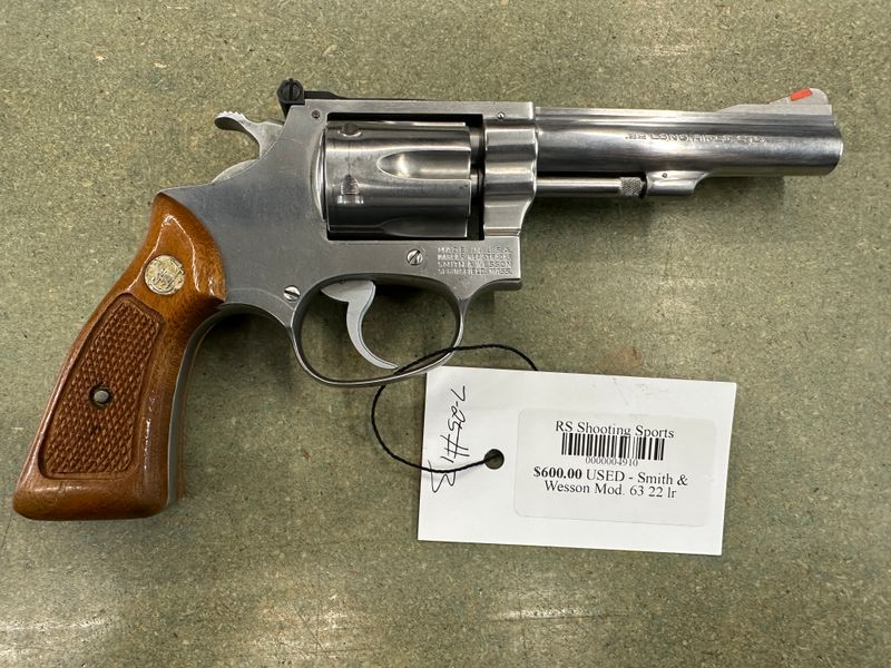 USED - Smith & Wesson Mod. 63 22 lr