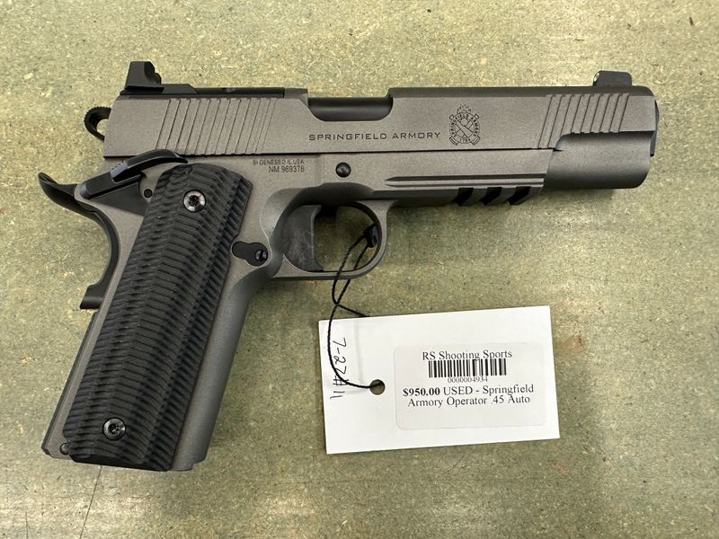 USED - Springfield Armory Operator .45 Auto