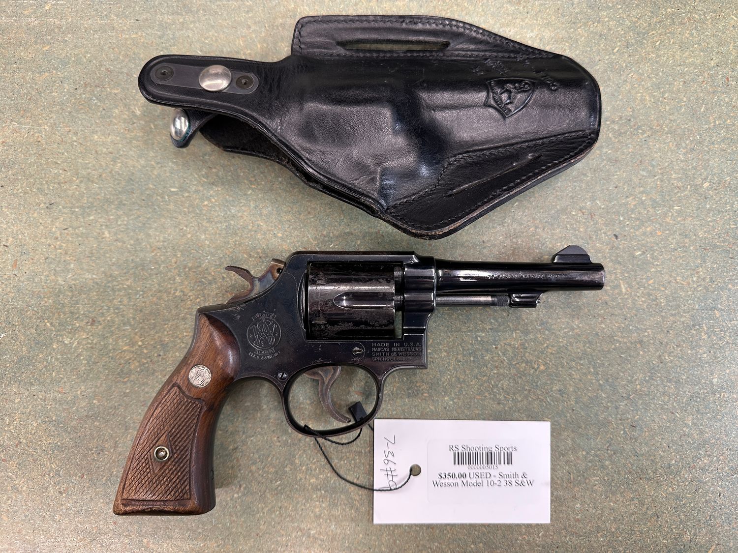 USED - Smith & Wesson Model 10-2 38 S&W