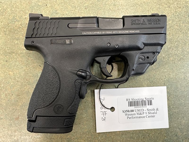 USED - Smith & Wesson M&P 9 Shield Performance Center