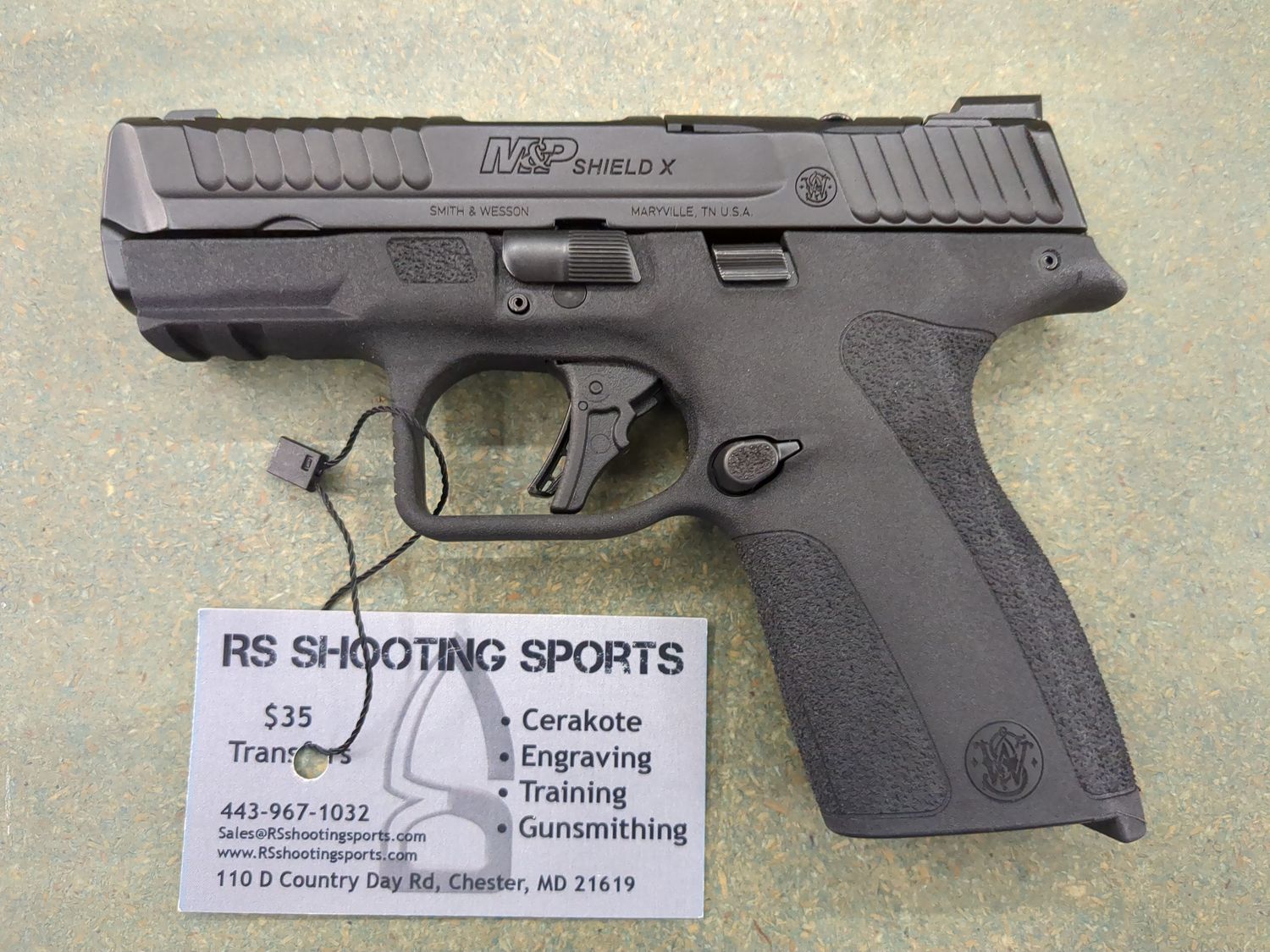 S&W 14263  M&P9 SHLD X    BLK 9MM 3.6  13/15R