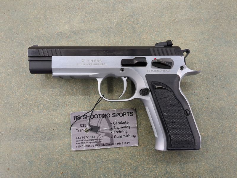 USED - F. Tanfoglio Witness Elite Match .38 Super