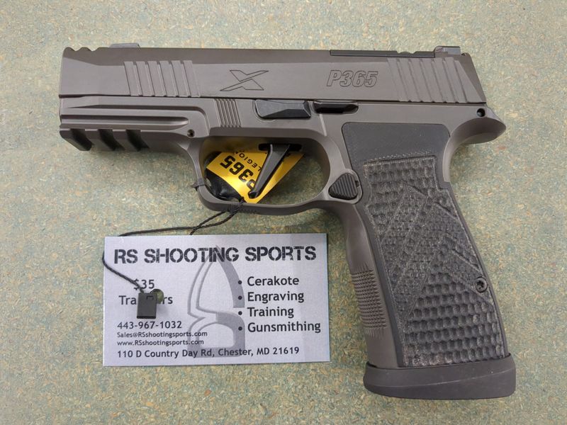 SIG 365AXGCA9LEGION P365 AXG LEG 9MM 3.1 17R GRY