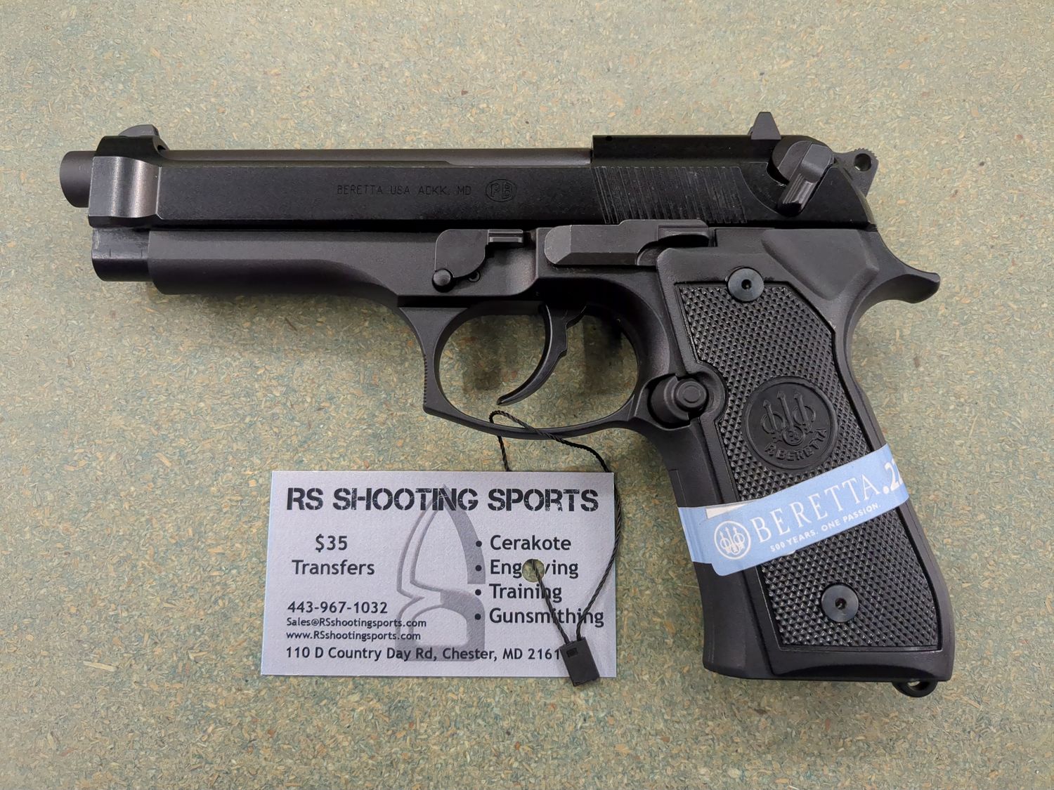 Beretta USA J90A1M9F19 M9  22 LR 15+1 5.30