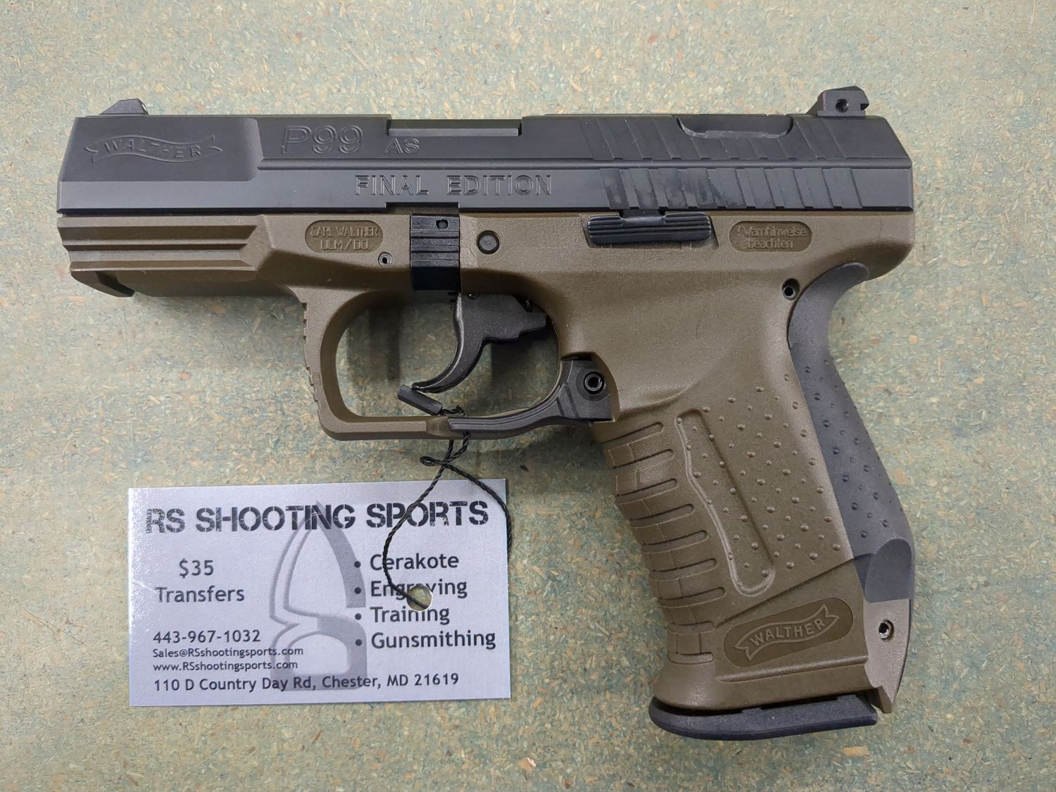 USED - Walther P99AS Final Edition