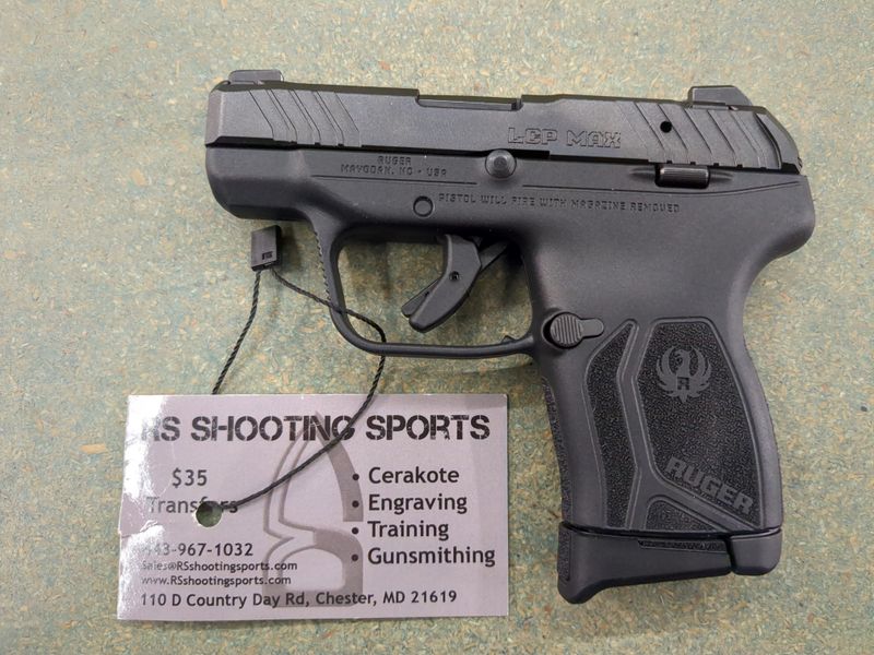RUGER LCP MAX 380 ACP