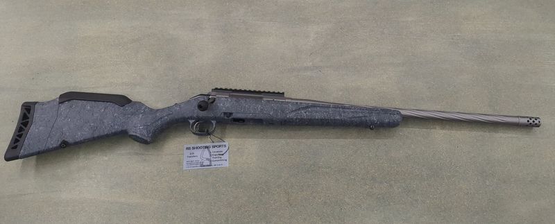 Ruger 46906 American Gen II Full Size 350 Legend 5+1 20 Ruger 46906 American Gen II Full Size 350 Legend 5+1 20" Cobalt Cerakote Threaded Barrel, Picatinny Rail Steel Receiver, Gray Splatter Adjustable Synthetic Stock