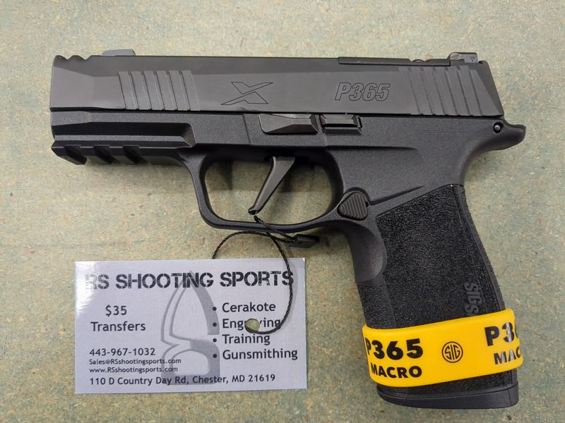 SIG SAUER P365 X-MACRO COMP 9MM