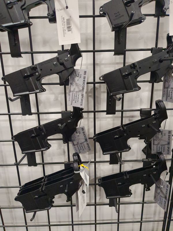 PSA AR-15 "STEALTH" STRIPPED LOWER RECEIVER