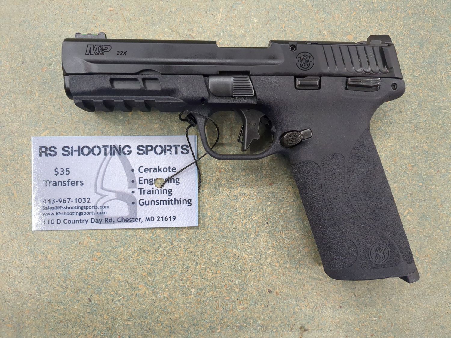 Smith & Wesson M&P 22X 22 Long Rifle 4.1in Black Pistol