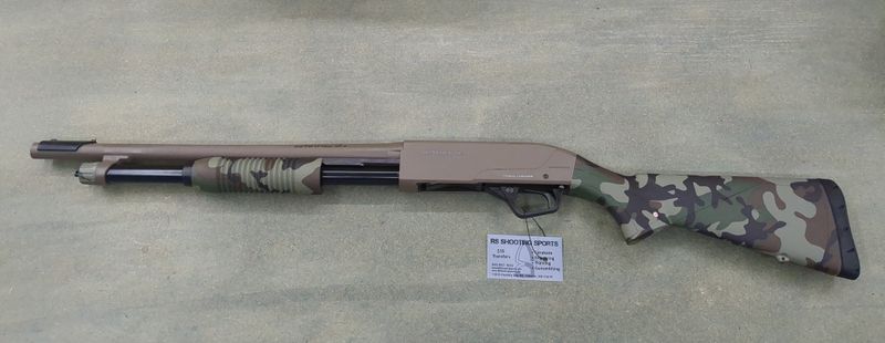 Winchester SXP Defender FDE 20 Gauge 3in Pump Action Shotgun - 18in - Camo