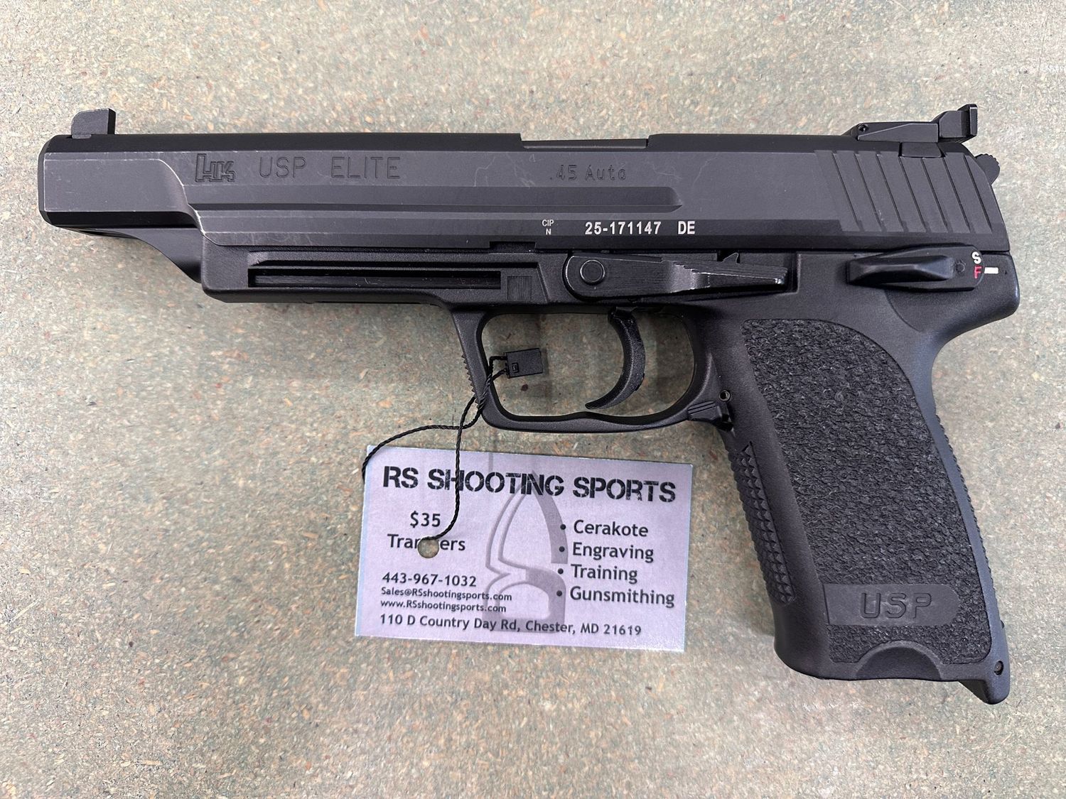 USED - Heckler & Koch USP 45 Elite