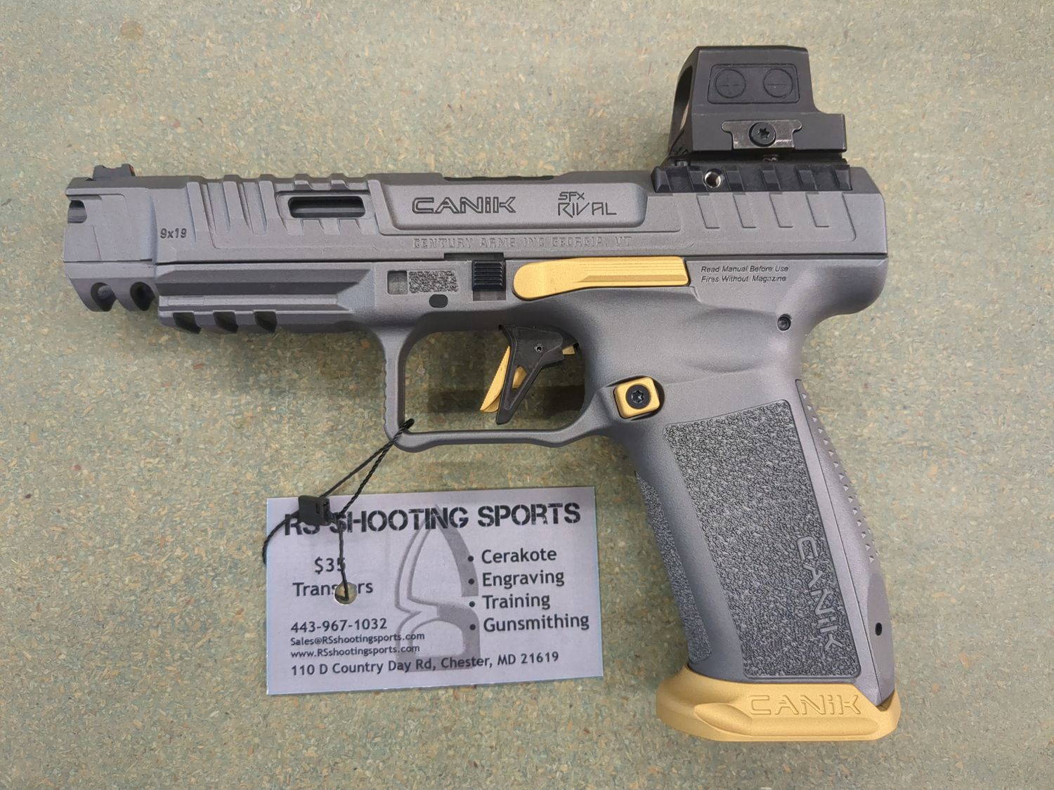 USED - Canik SFX Rival 9mm w/ Holosun 509T
