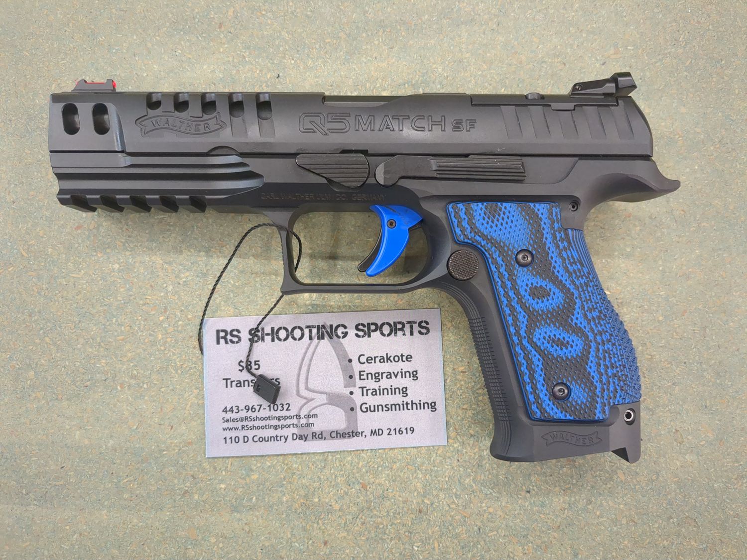USED - Walther Q5 Match SF 9mm