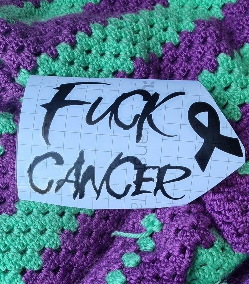 F*** Cancer &amp; Ribbon