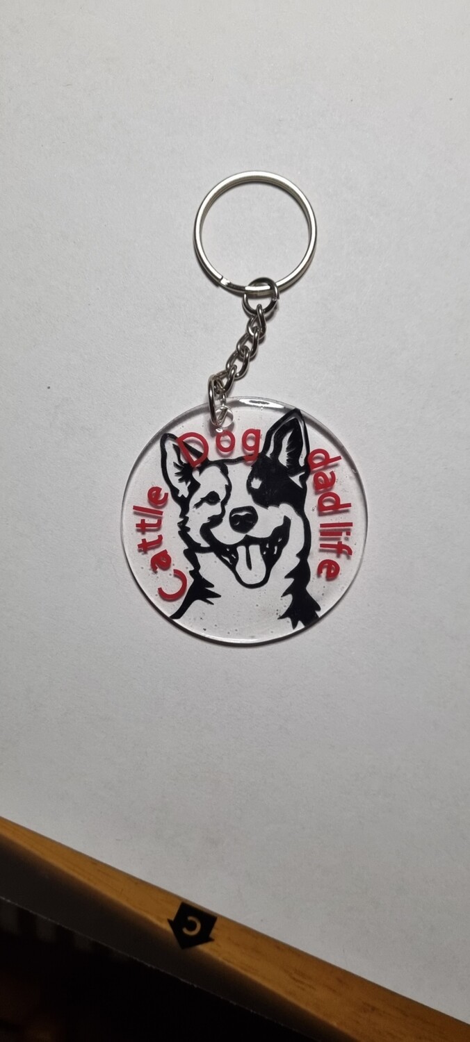 Cattle dog dad life