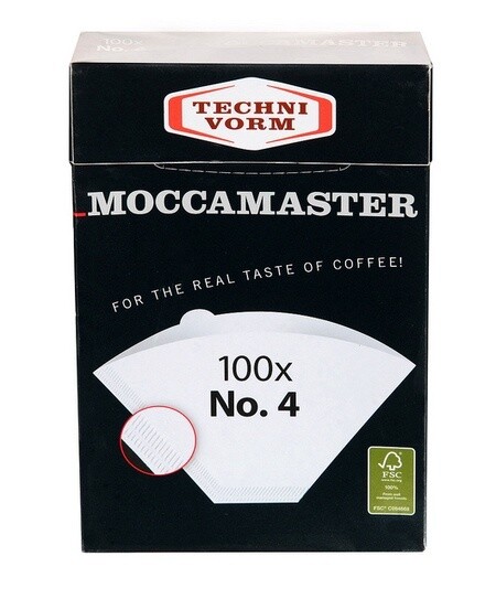Technivorm Moccamaster Filters Number 4 Pack Of 100