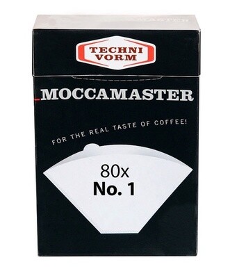 Technivorm Moccamaster Filters Number 1 Pack Of 80