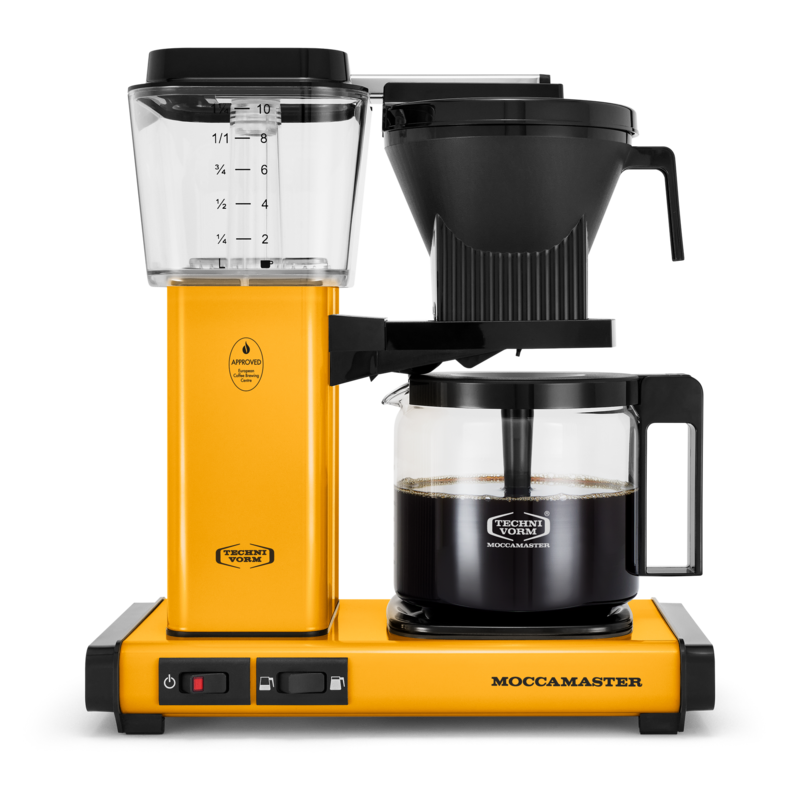 Technivorm Moccamaster KBGV Select 10 Cup Coffee Maker - Yellow Pepper